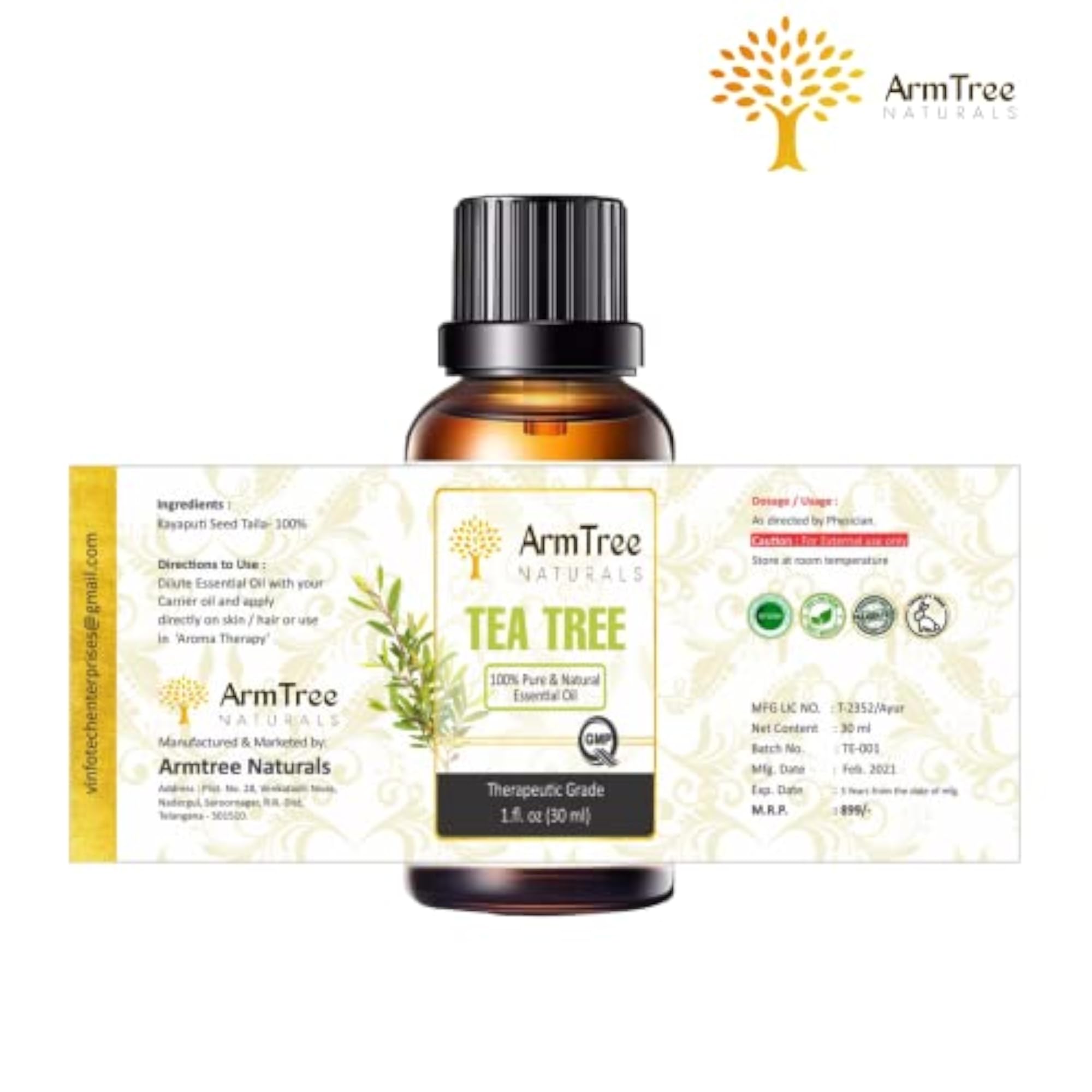 Tea Tree Essential Oil 30 ml